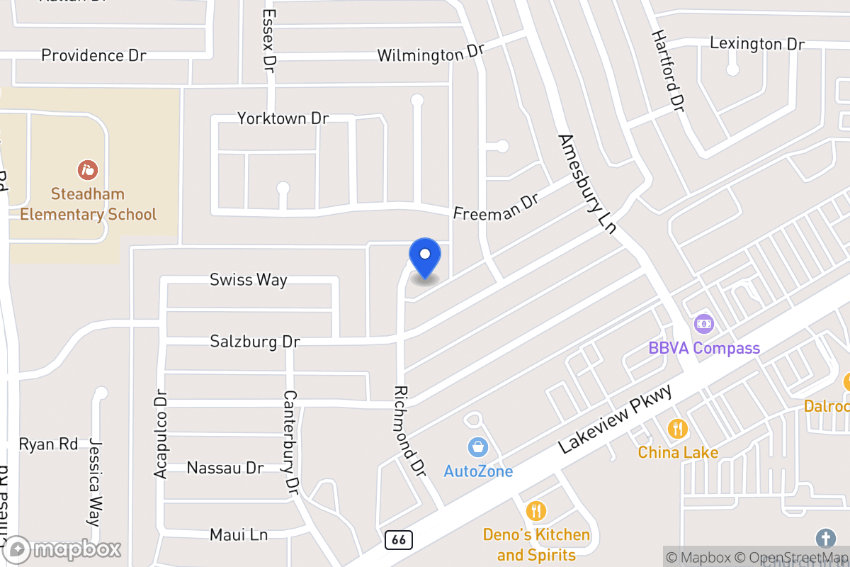Map of 6402 Richmond Ct