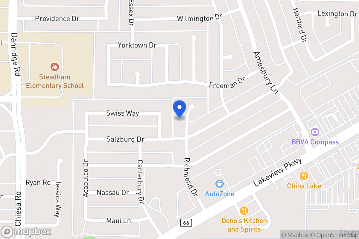 Map of 6313 Richmond Ct