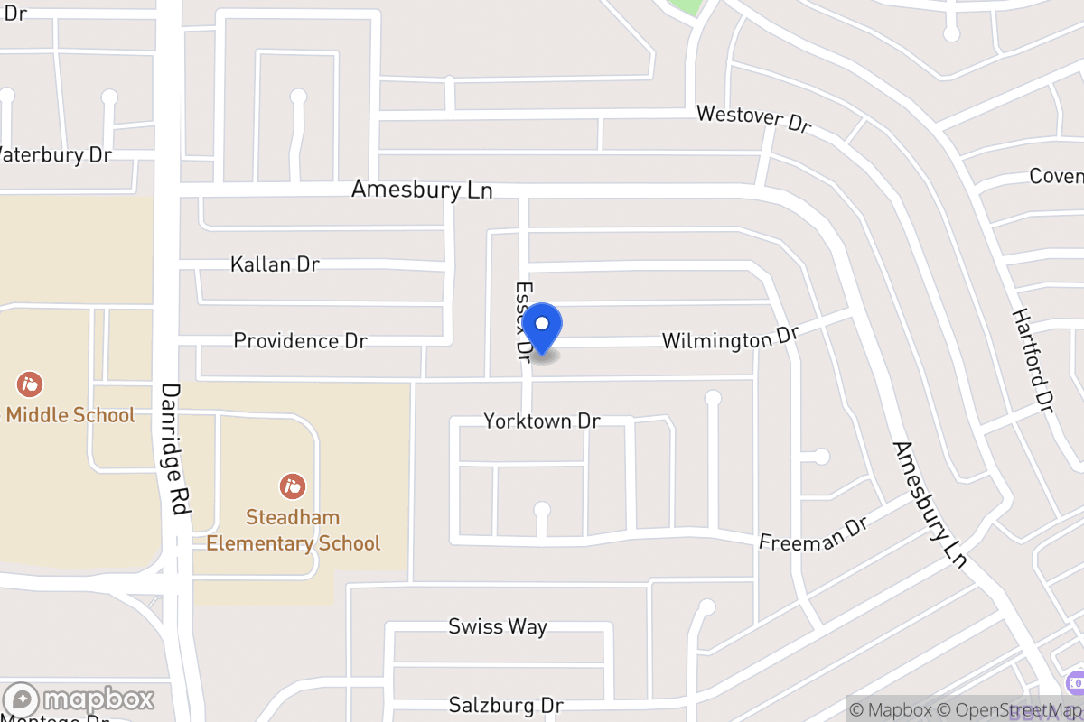 Map of 7802 Wilmington Dr