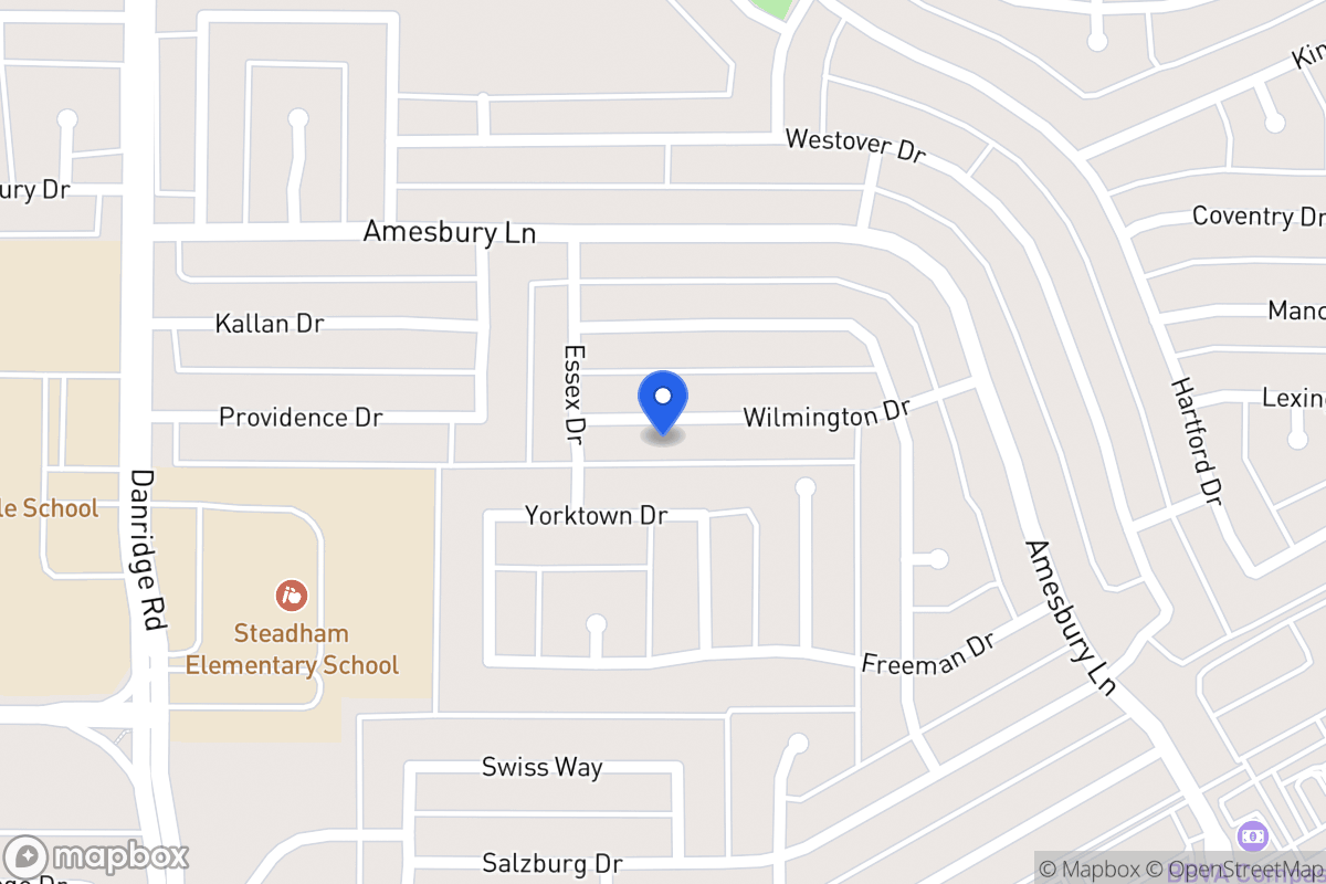Map of 7814 Wilmington Dr