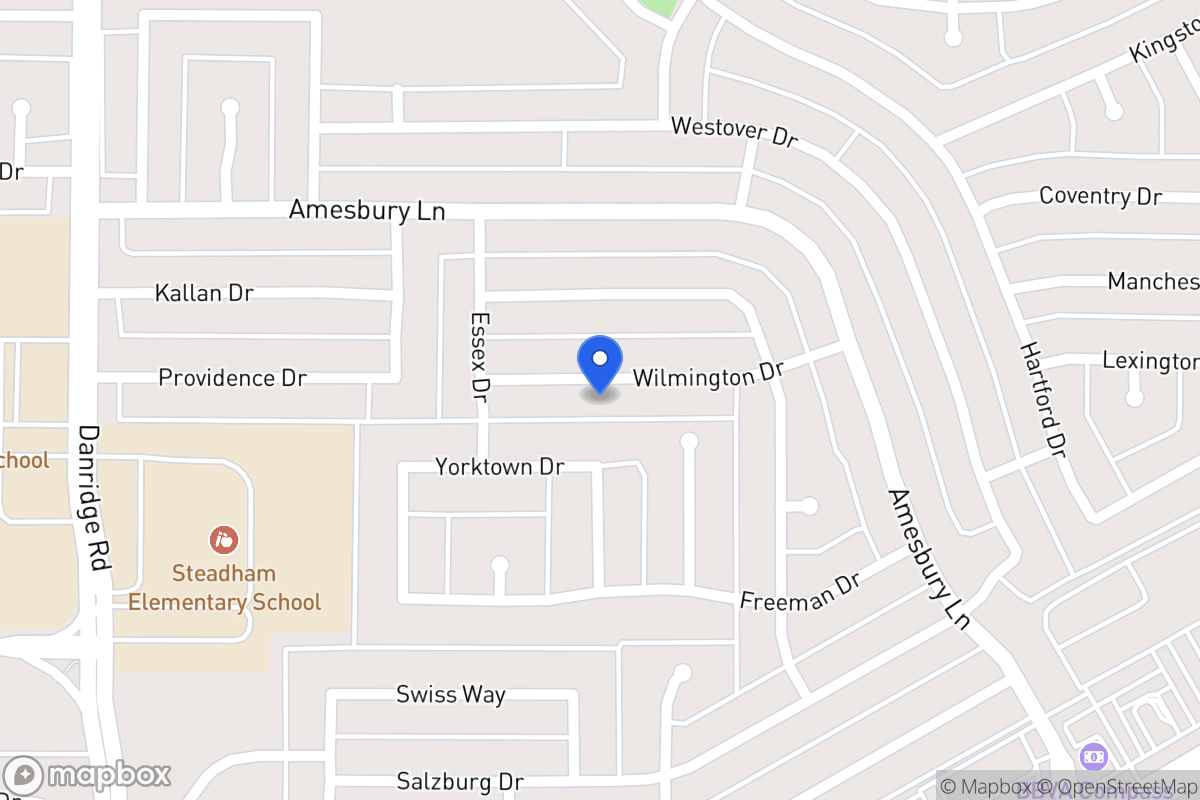 Map of 7906 Wilmington Dr