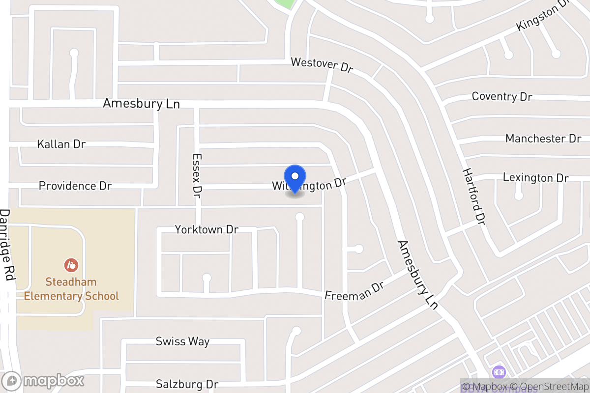 Map of 8006 Wilmington Dr