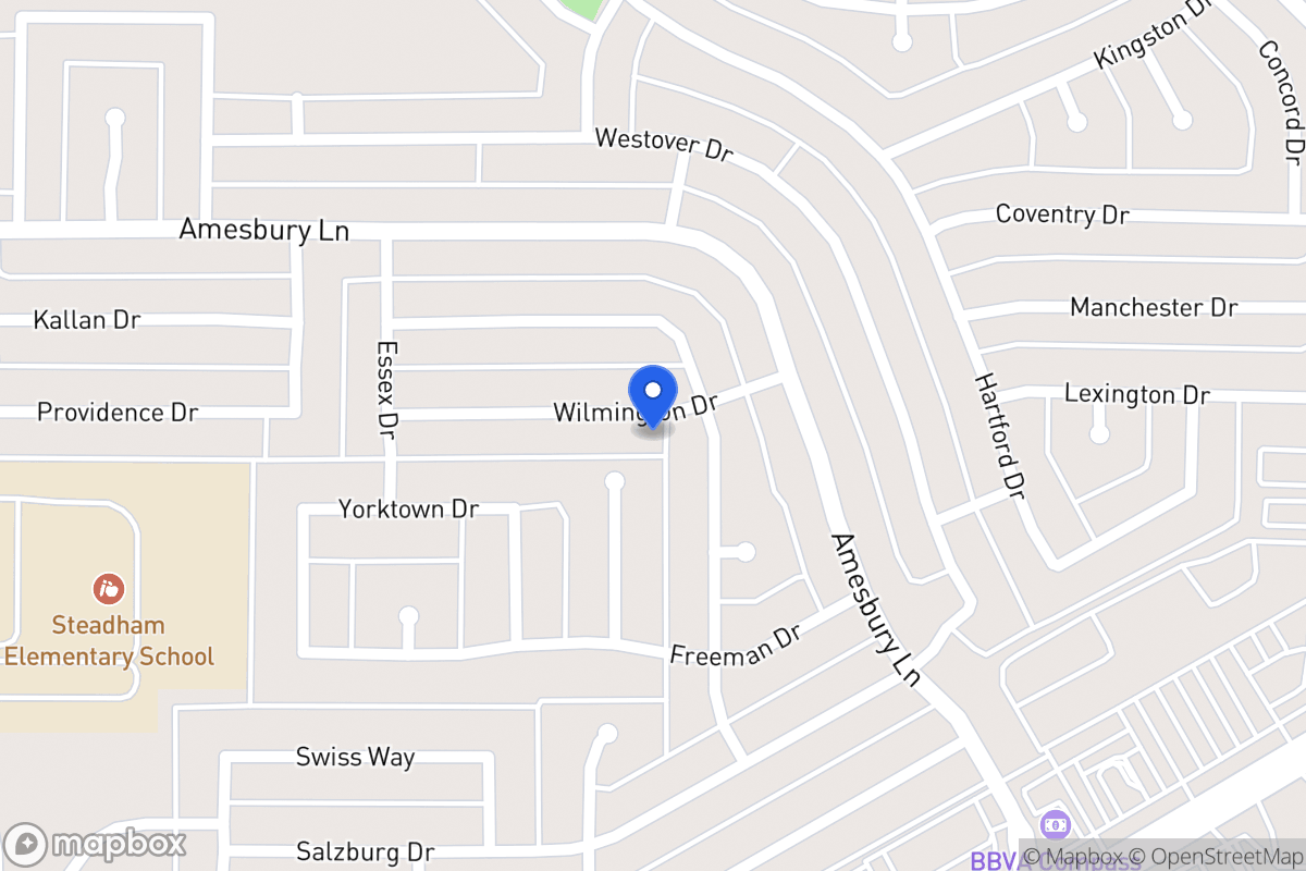 Map of 8014 Wilmington Dr
