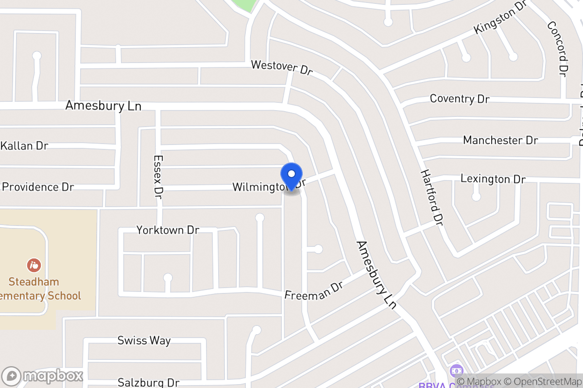 Map of 6705 Marquett Dr