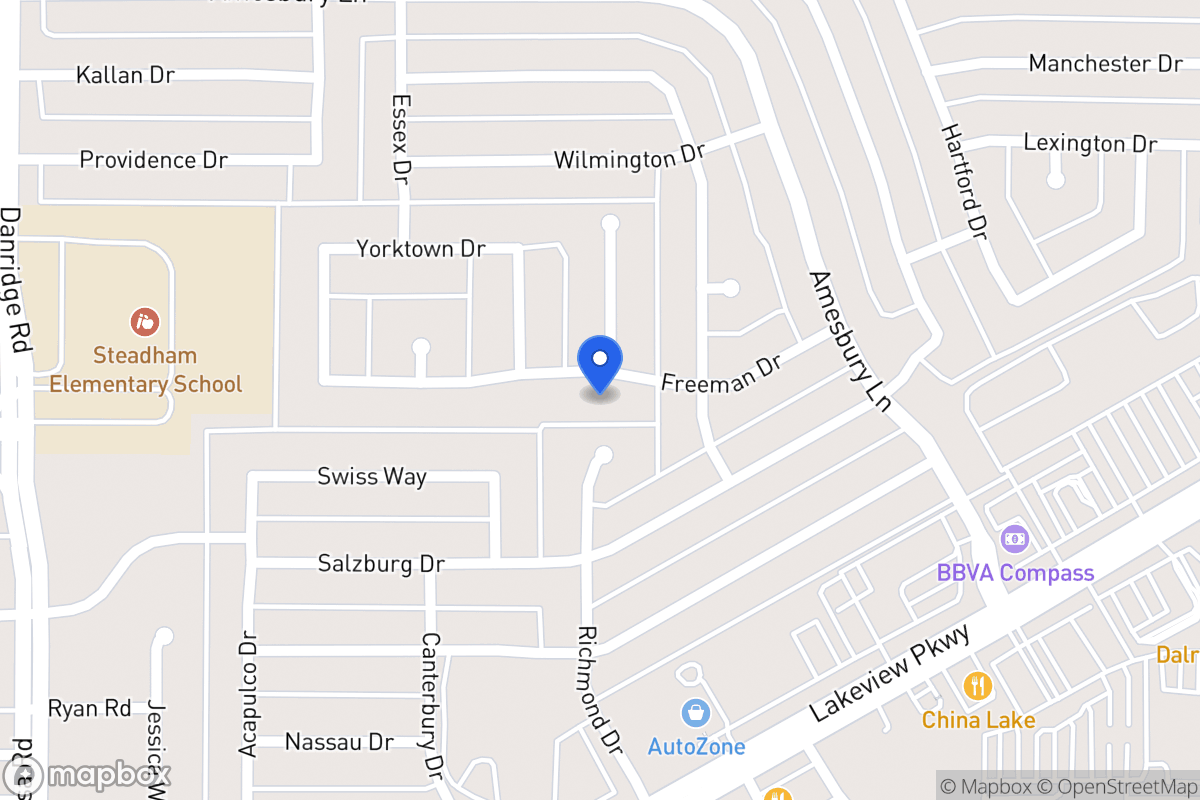 Map of 7914 Freeman Dr
