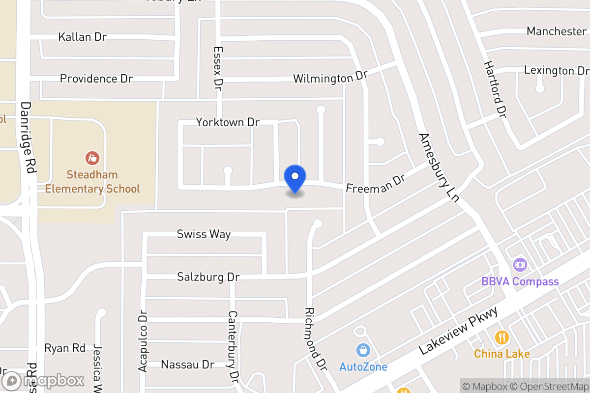 Map of 7906 Freeman Dr