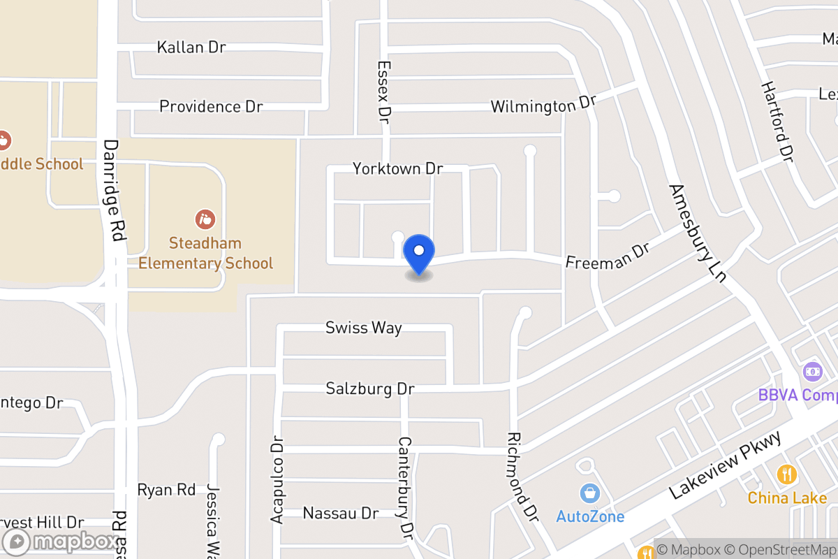 Map of 7802 Freeman Dr