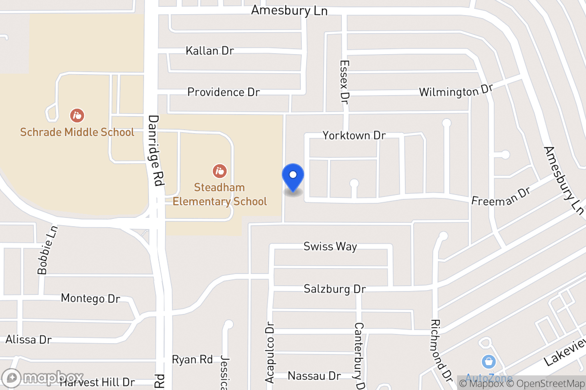 Map of 6501 Kearsage Dr