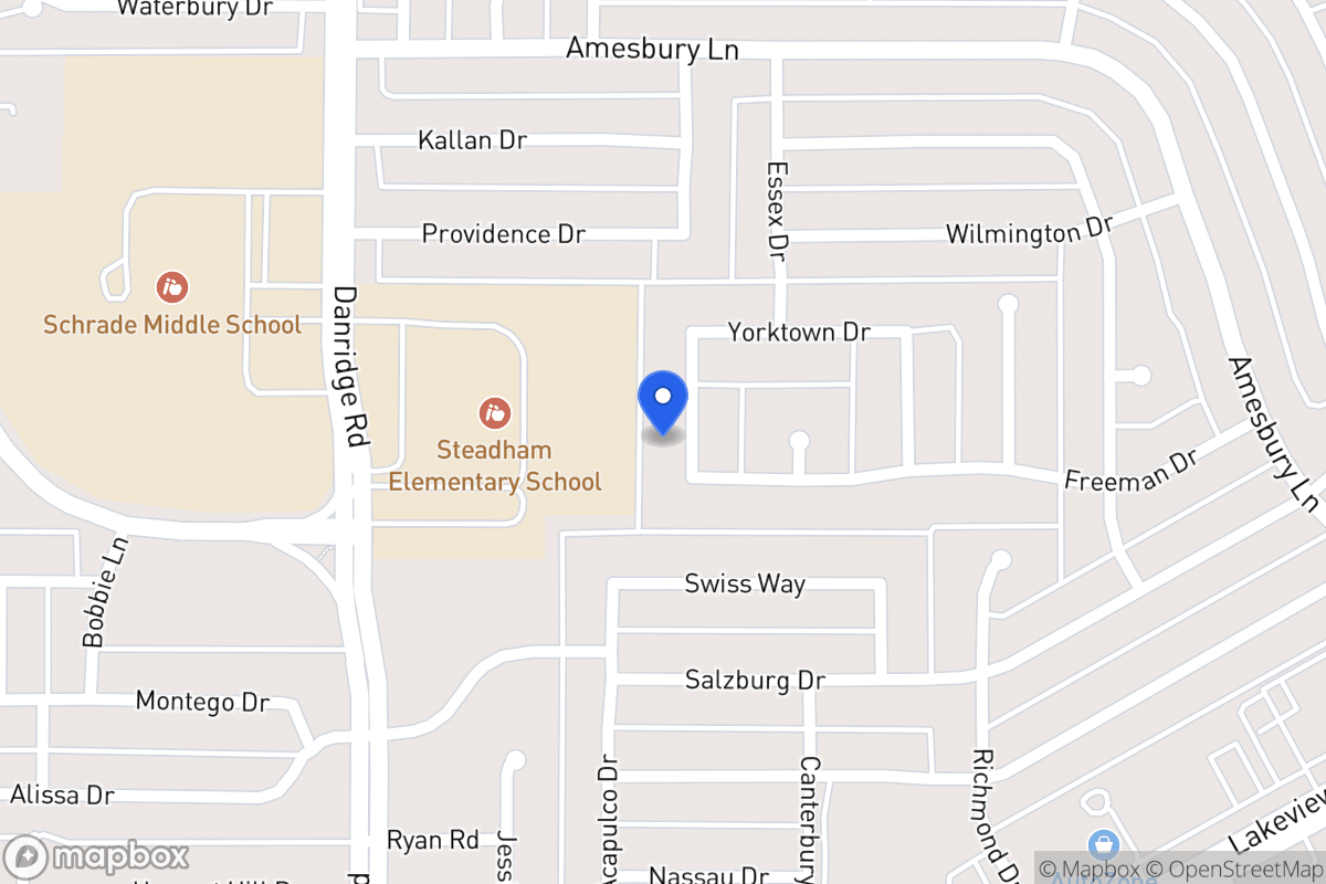 Map of 6505 Kearsage Dr
