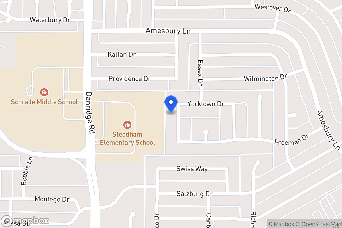 Map of 6601 Kearsage Dr