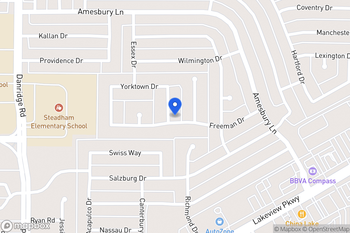 Map of 6502 Valley Forge Dr