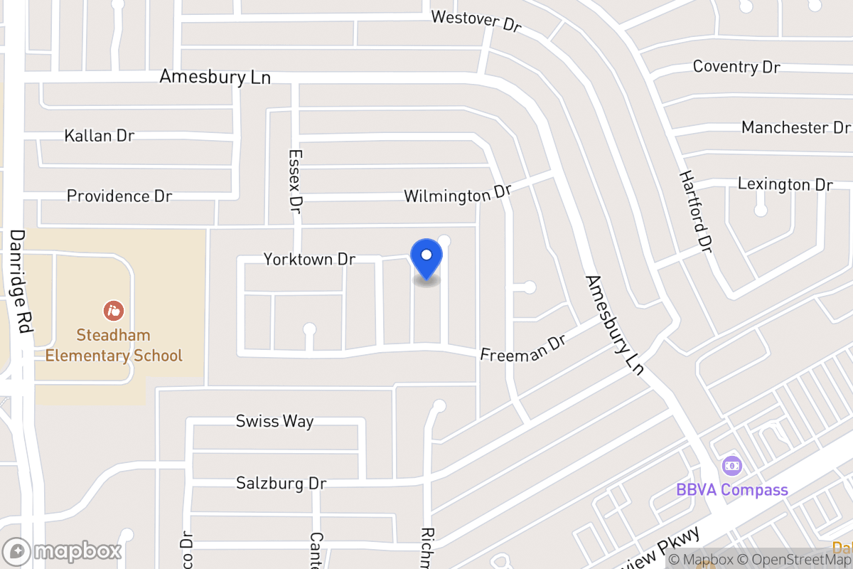 Map of 6513 Bunker Hill Ct