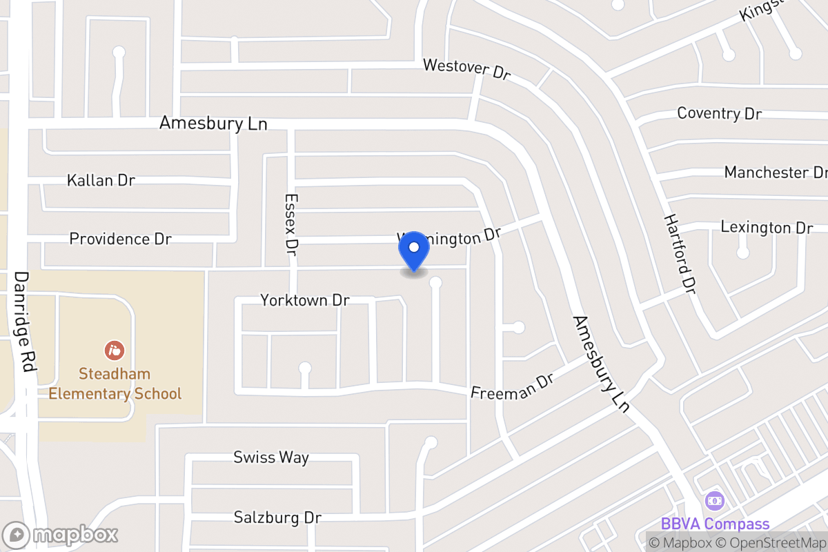 Map of 6609 Bunker Hill Ct