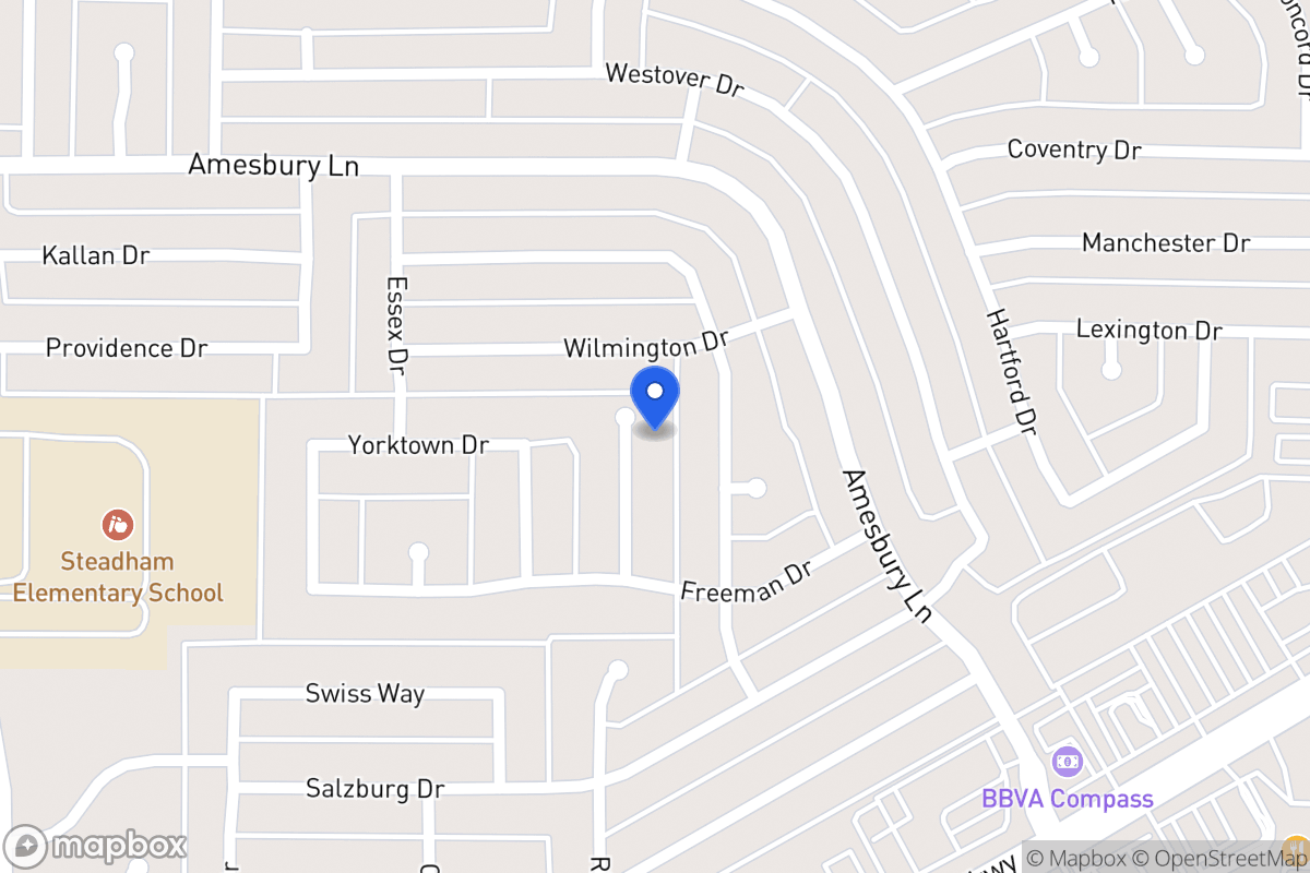 Map of 6606 Bunker Hill Ct