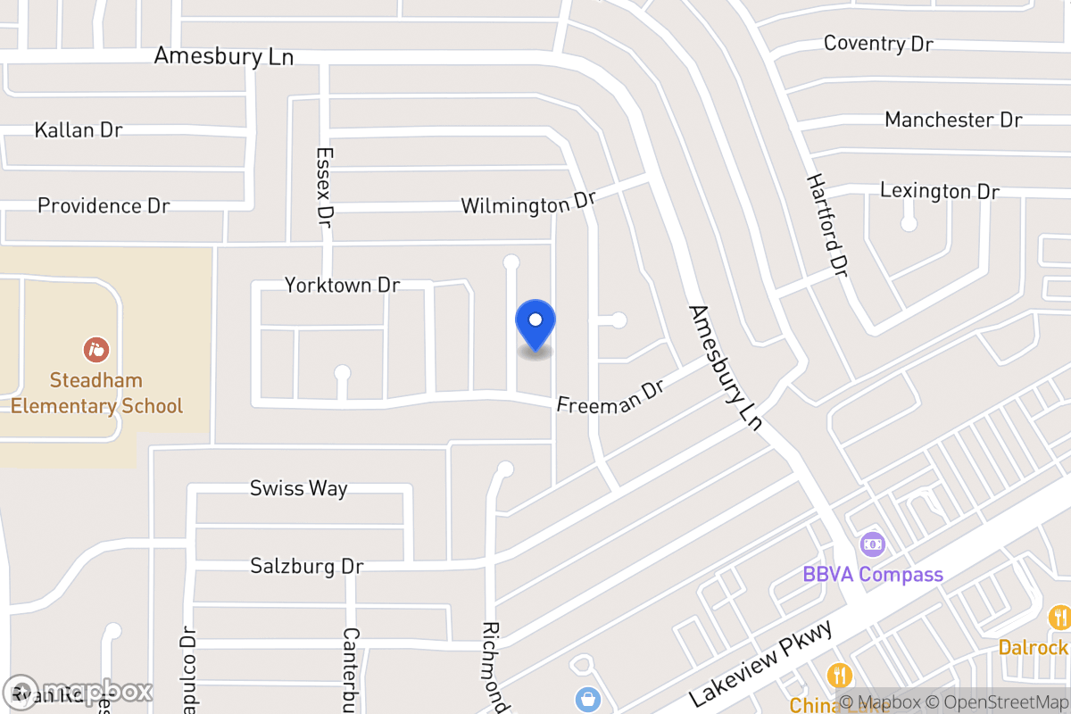 Map of 6506 Bunker Hill Ct