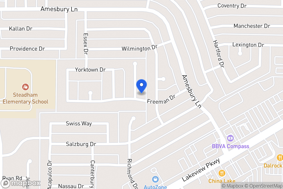 Map of 6502 Bunker Hill Ct