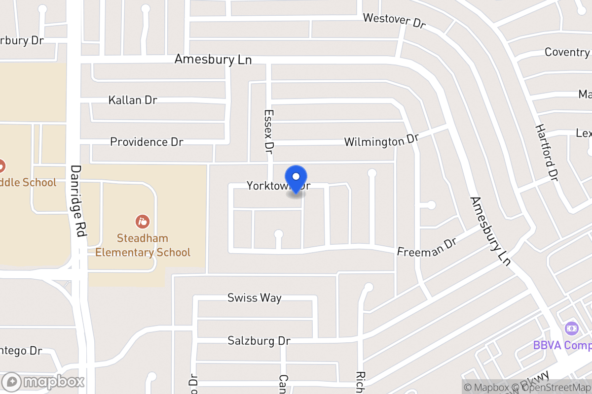 Map of 7806 Yorktown Dr