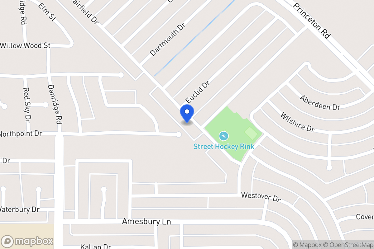 Map of 6513 Fairfield Dr