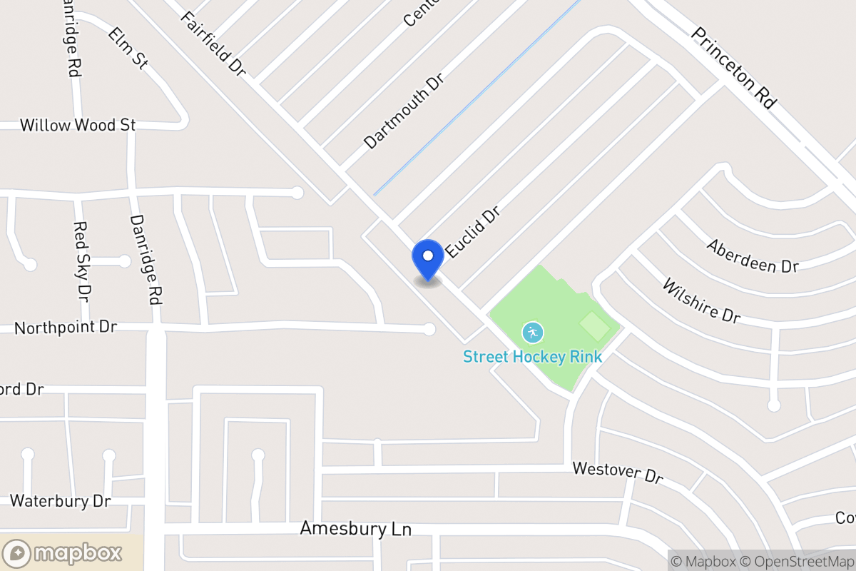 Map of 6521 Fairfield Dr