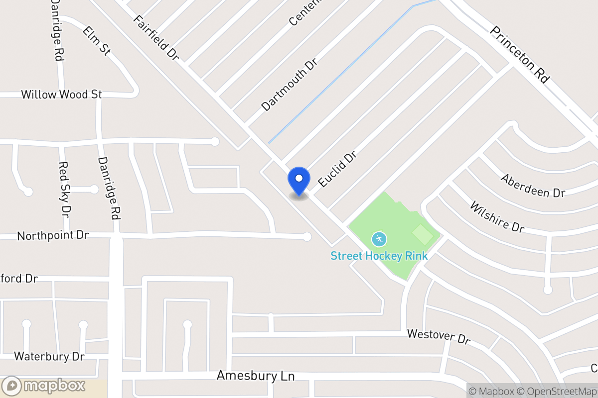Map of 6601 Fairfield Dr