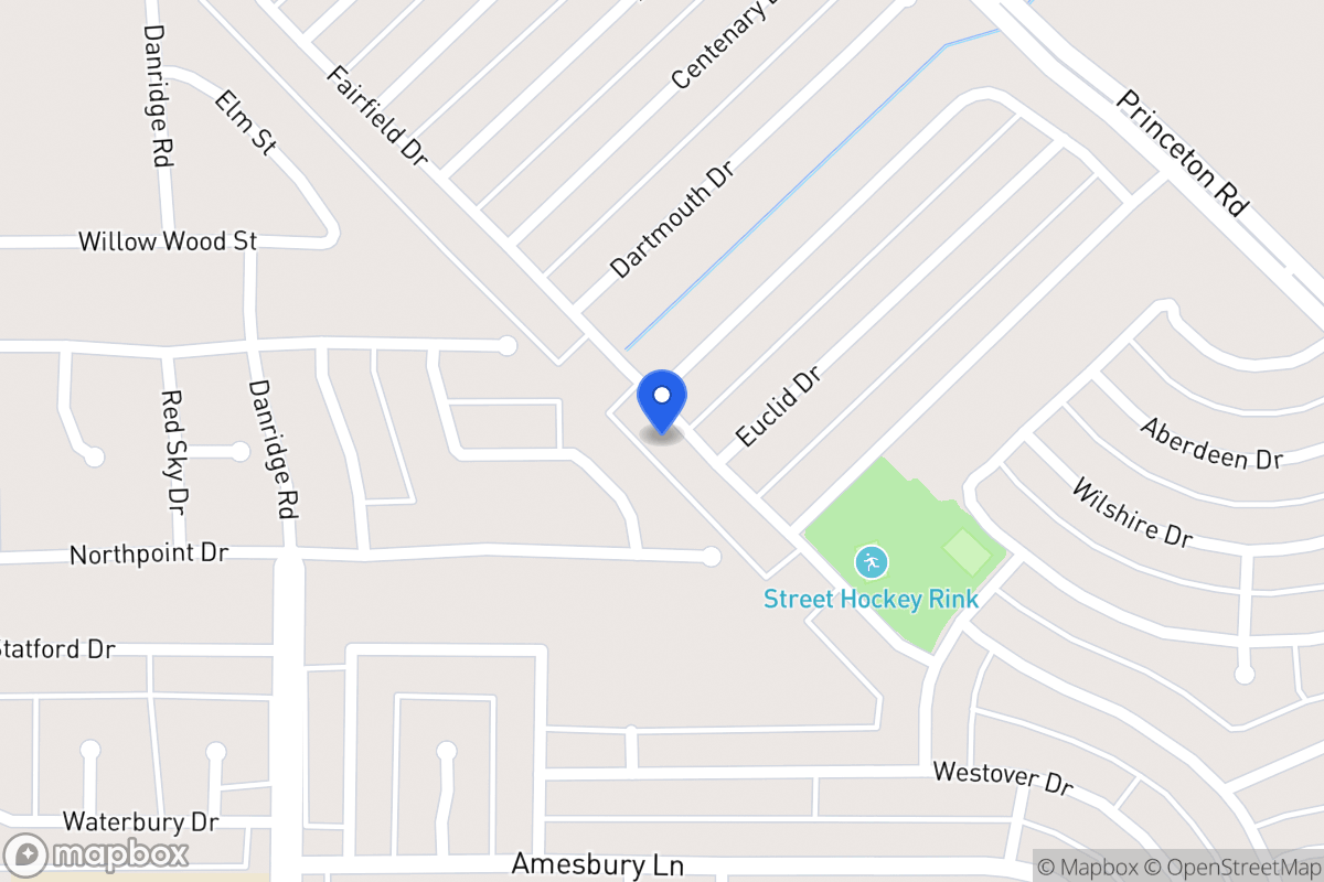 Map of 6609 Fairfield Dr