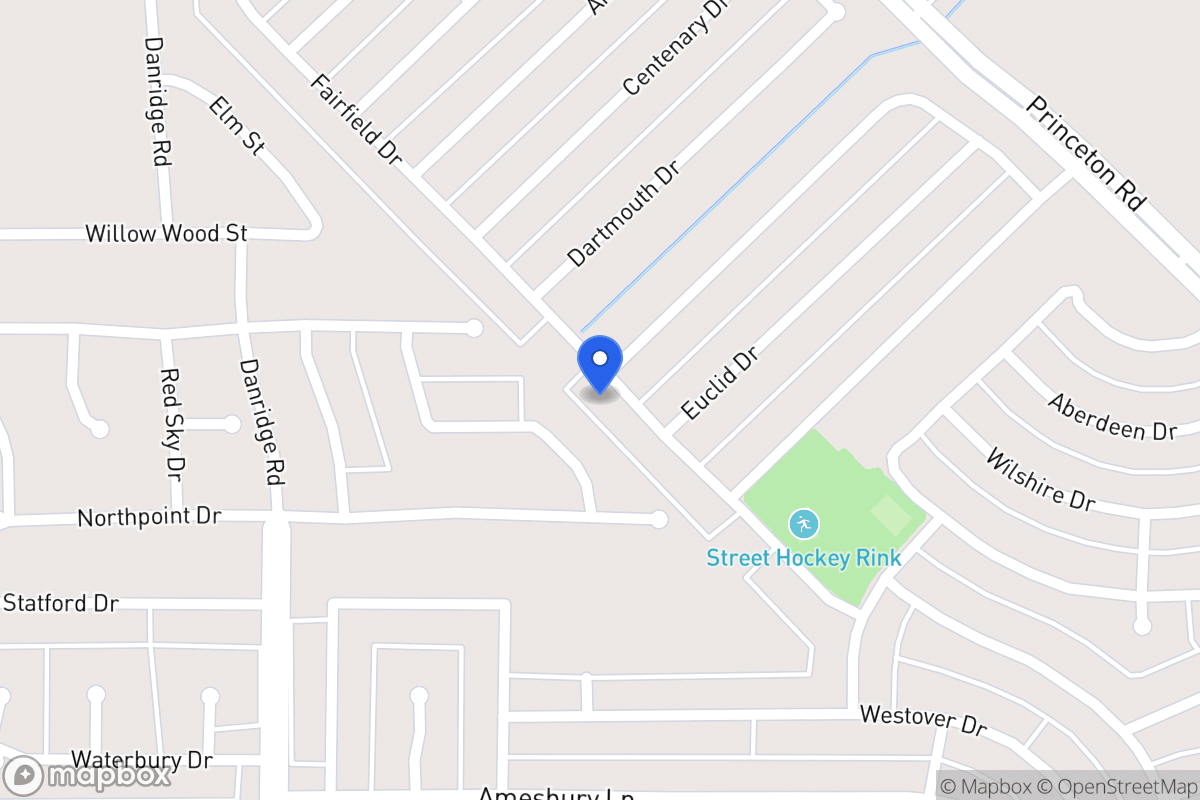 Map of 6613 Fairfield Dr
