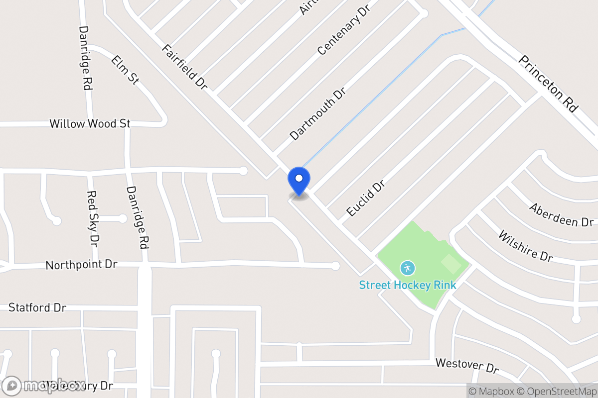 Map of 6617 Fairfield Dr