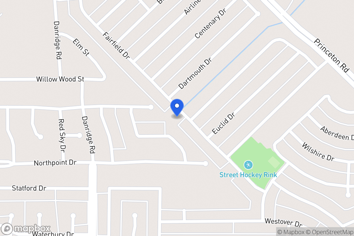 Map of 6701 Fairfield Dr