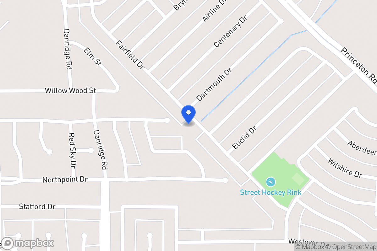 Map of 6705 Fairfield Dr