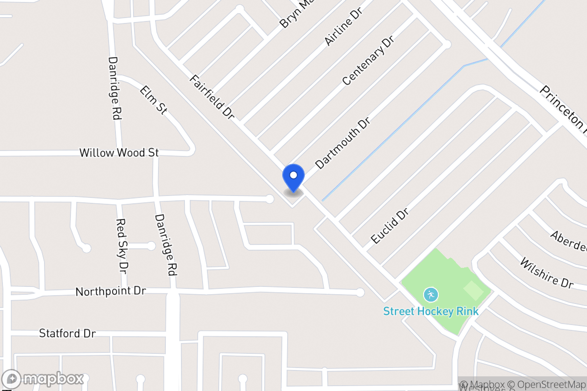 Map of 6709 Fairfield Dr