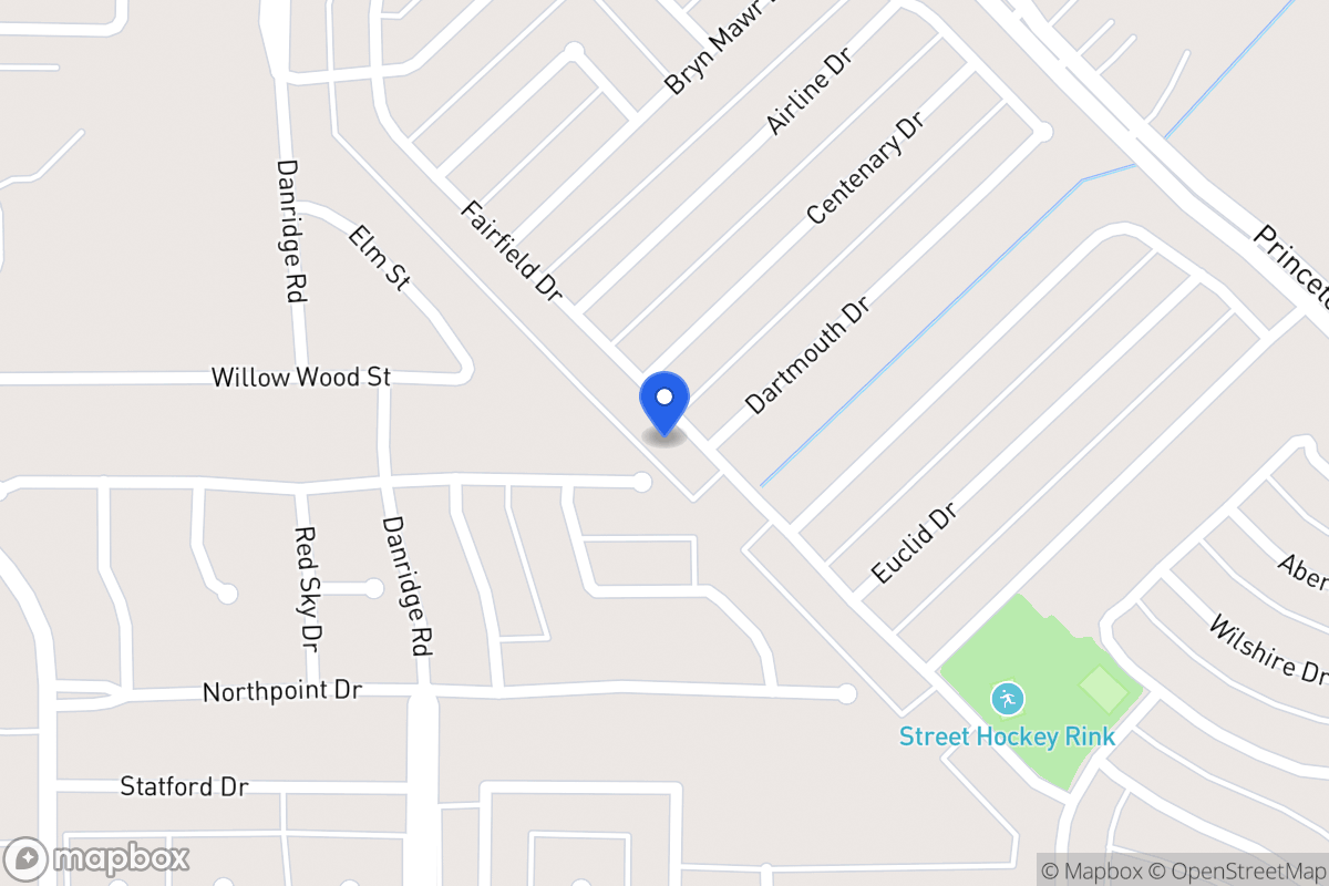 Map of 6717 Fairfield Dr