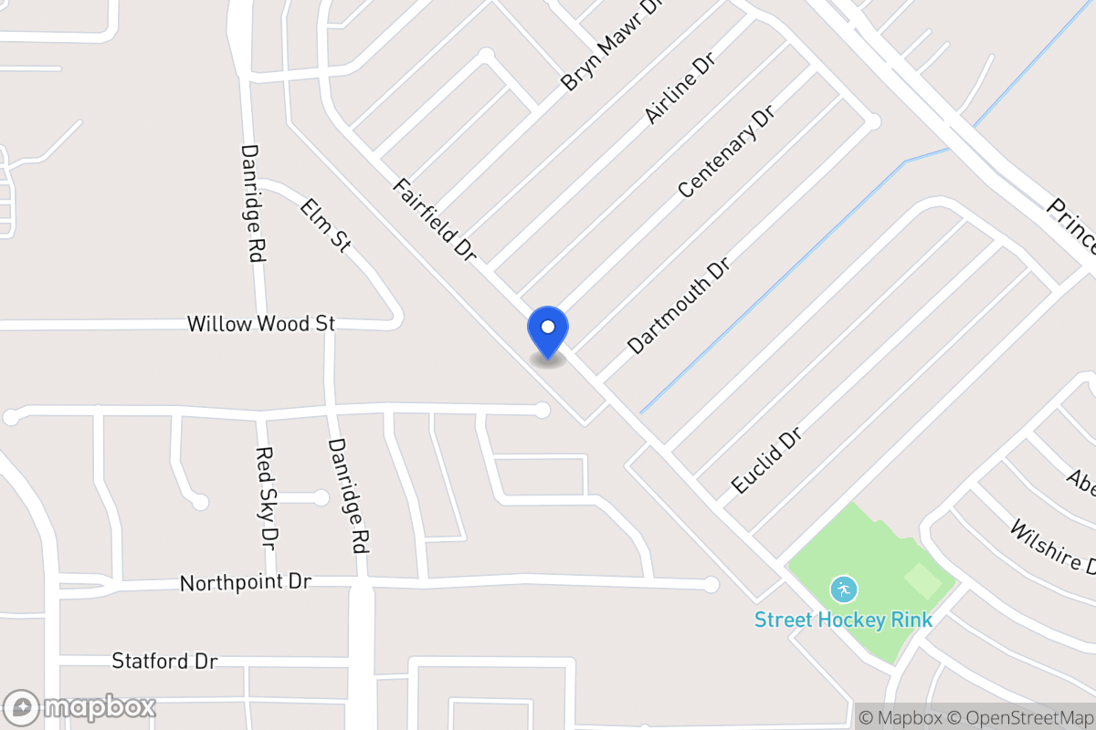Map of 6801 Fairfield Dr
