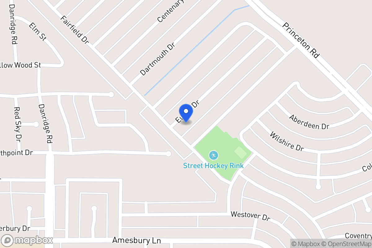 Map of 7206 Euclid Dr