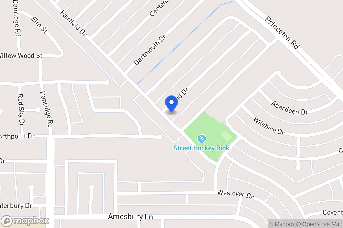 Map of 7202 Euclid Dr