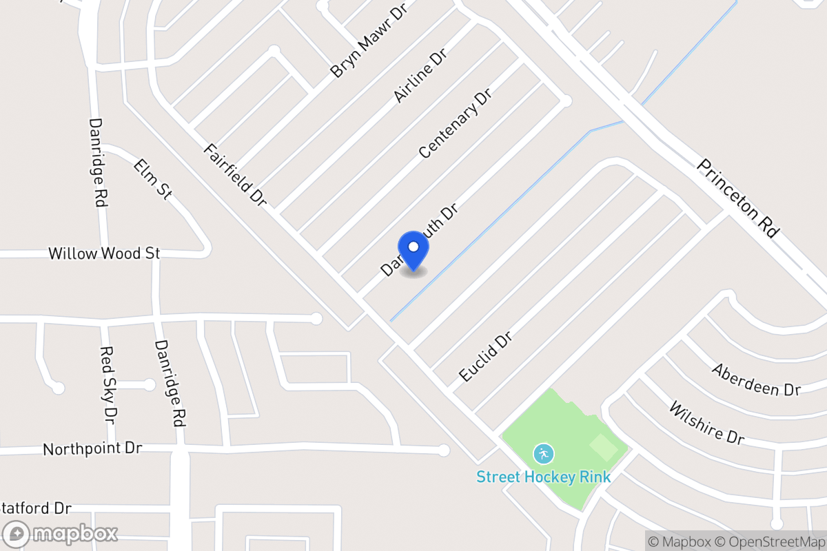 Map of 7214 Dartmouth Dr