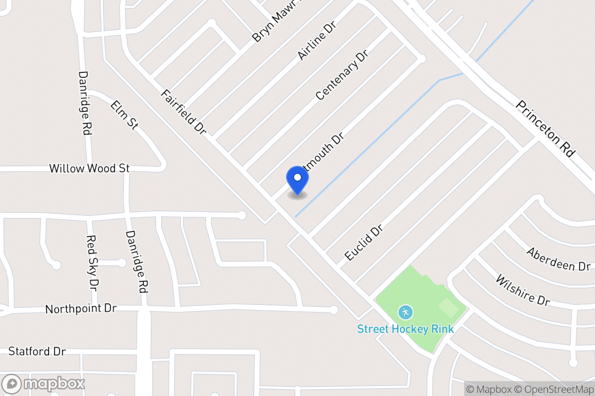 Map of 7206 Dartmouth Dr