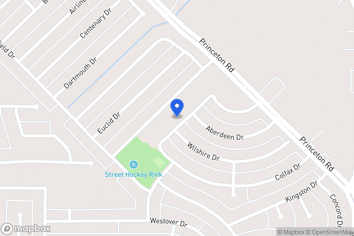Map of 7305 Beverly Dr