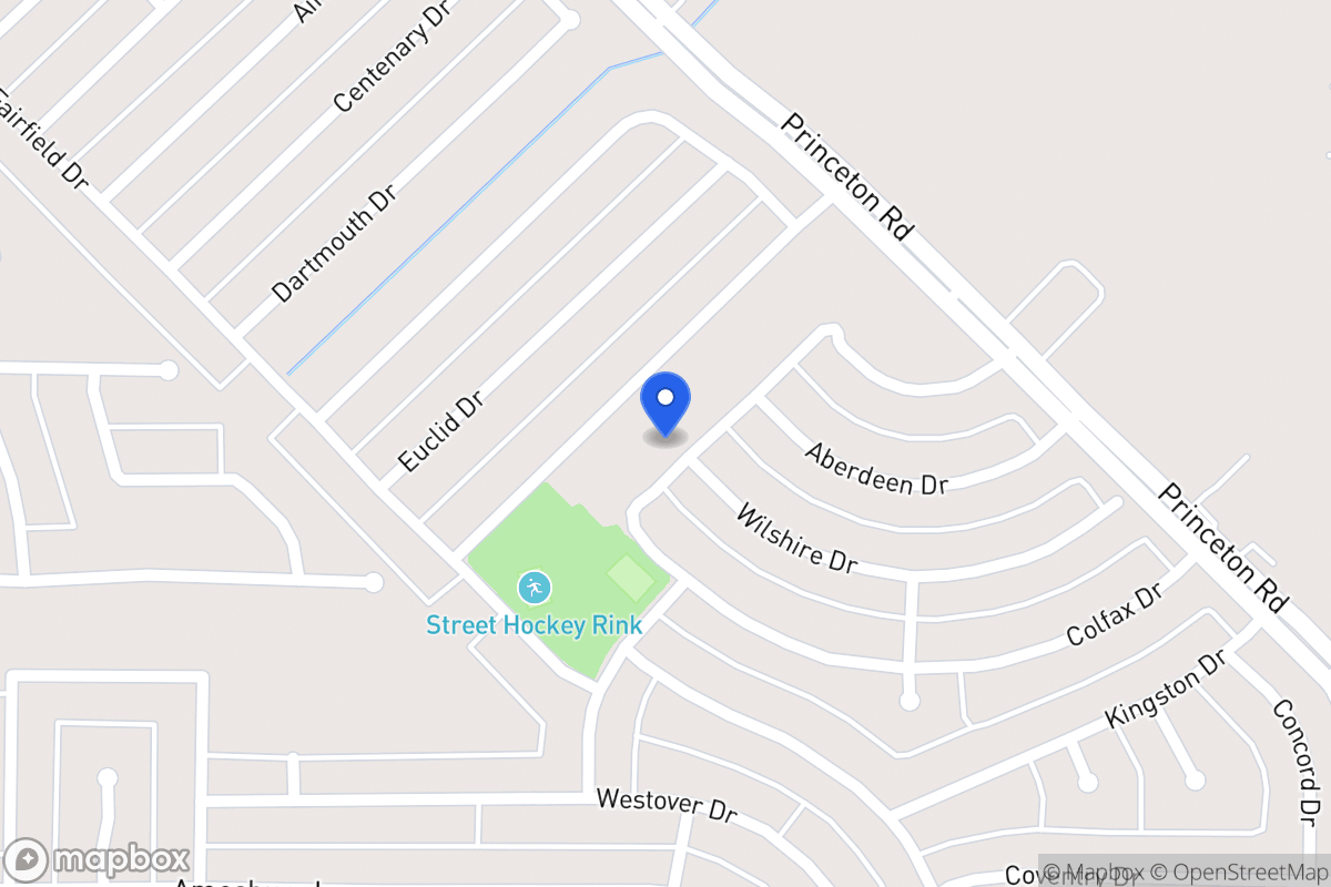 Map of 7217 Beverly Dr
