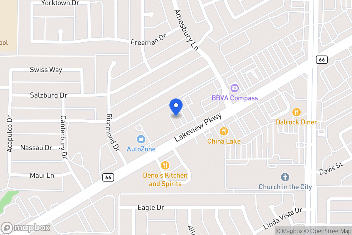 Map of 8151 Lakeview Pkwy