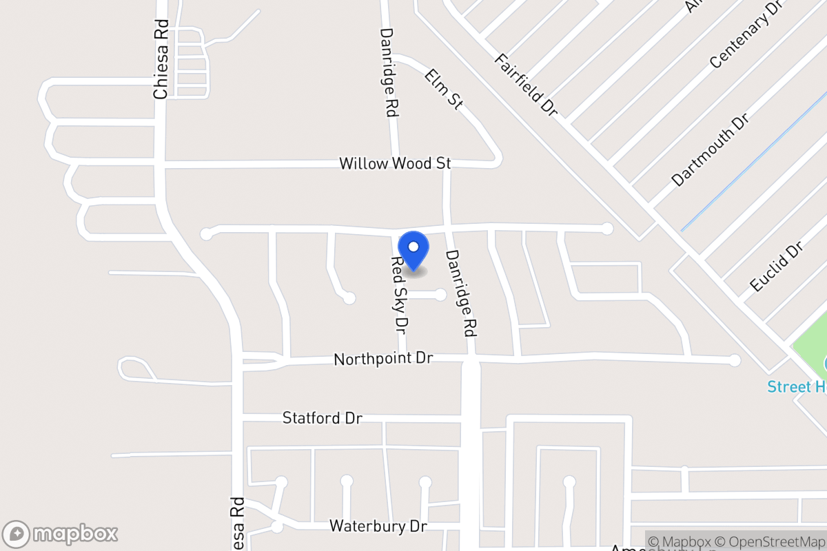 Map of 7205 Blue Sky Cir