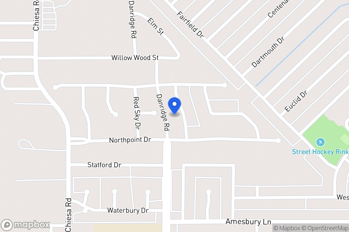 Map of 7213 Mercurys Rd