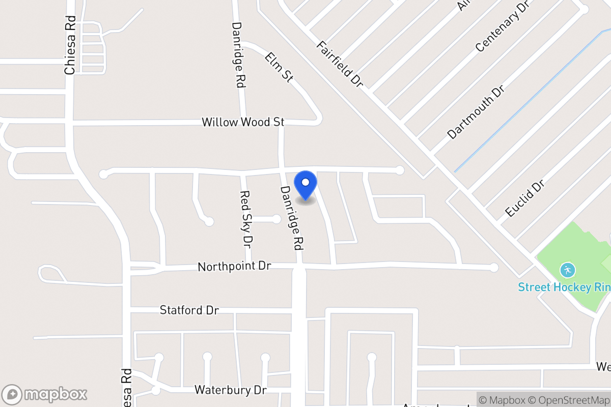 Map of 7301 Mercurys Rd