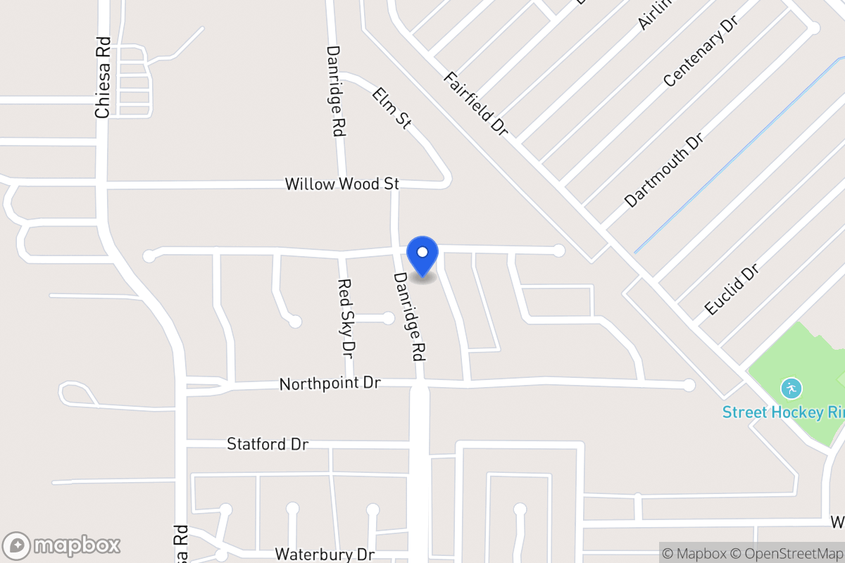 Map of 7305 Mercurys Rd