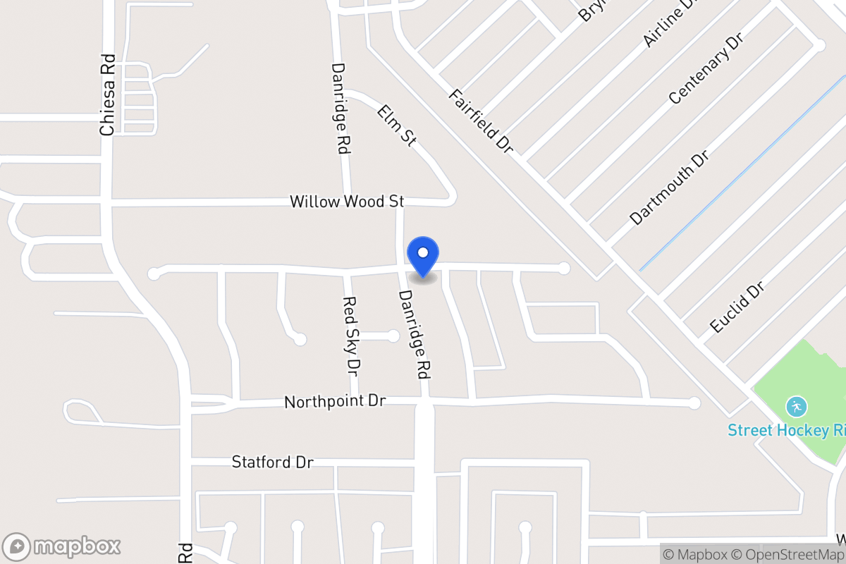 Map of 7309 Mercurys Rd
