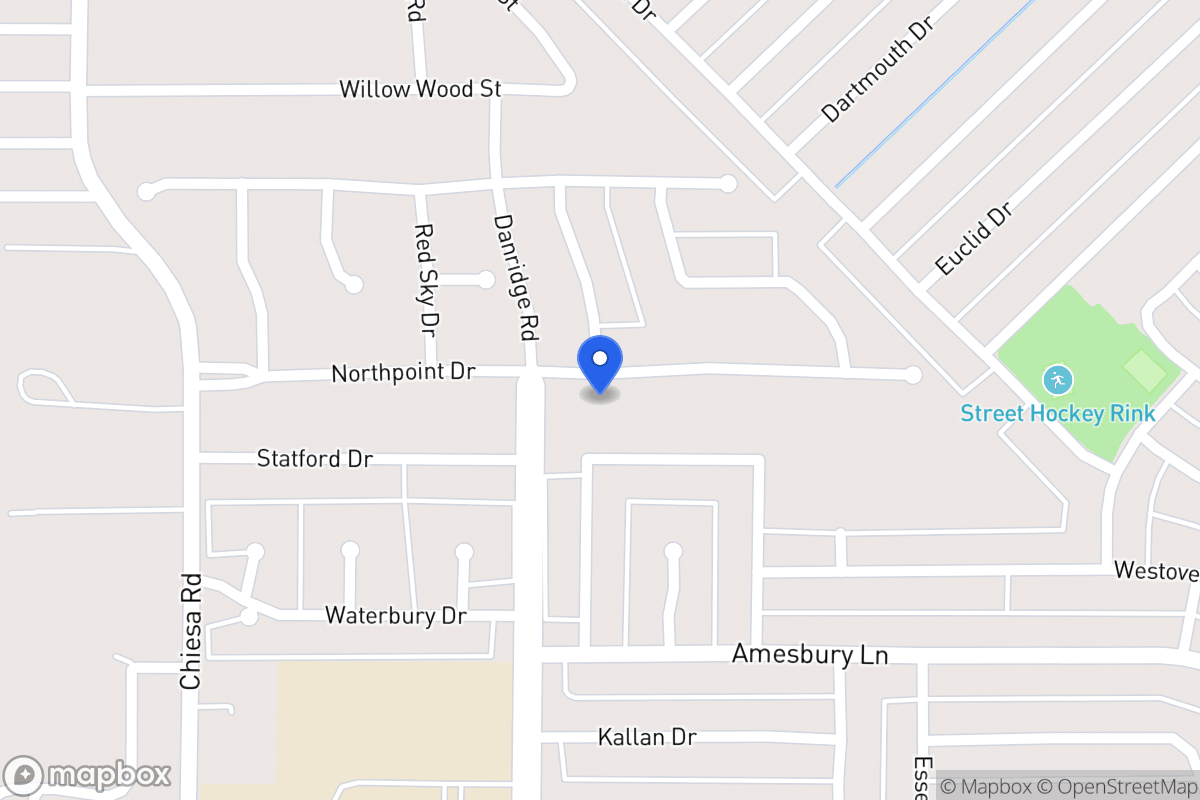 Map of 7310 North Point Dr