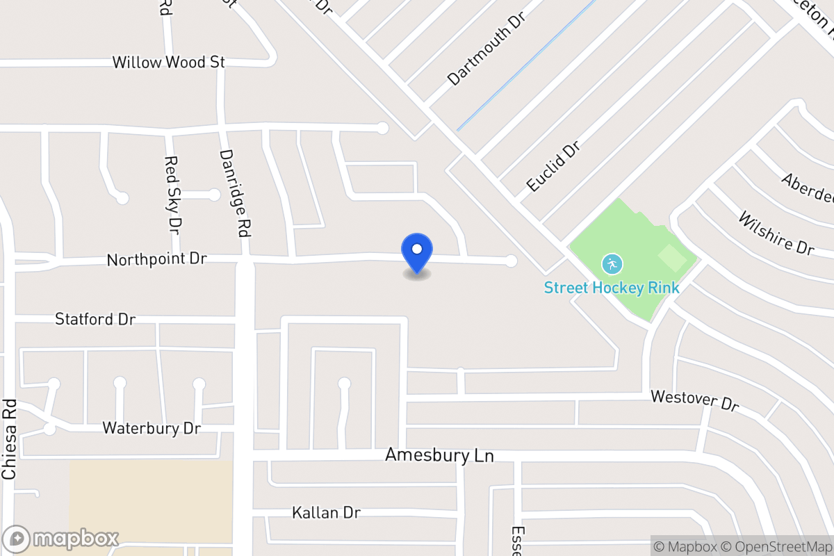 Map of 7506 North Point Dr