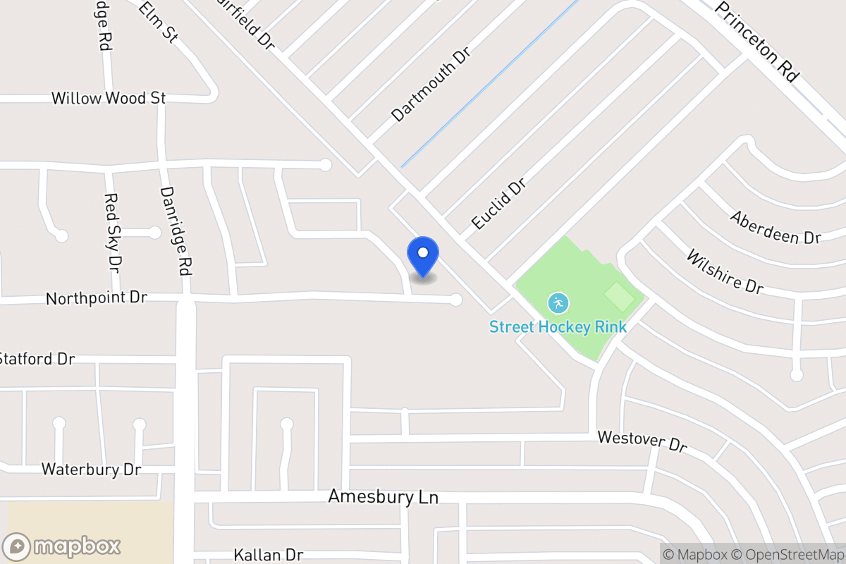 Map of 7118 Compass Point Dr