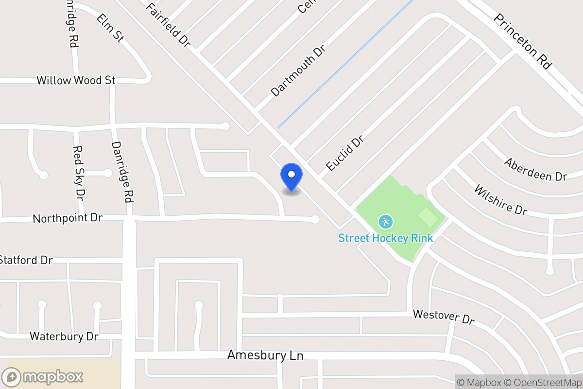 Map of 7202 Compass Point Dr
