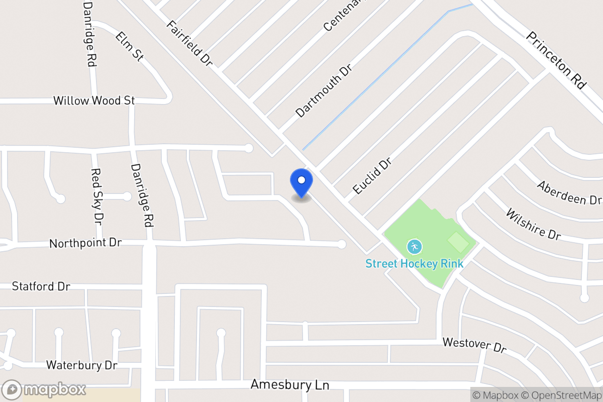 Map of 7210 Compass Point Dr