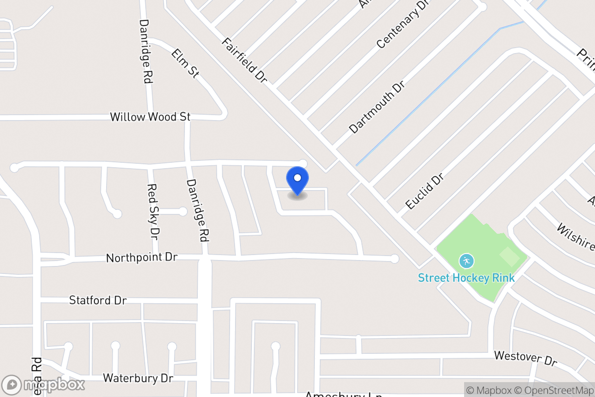 Map of 7310 Compass Point Dr